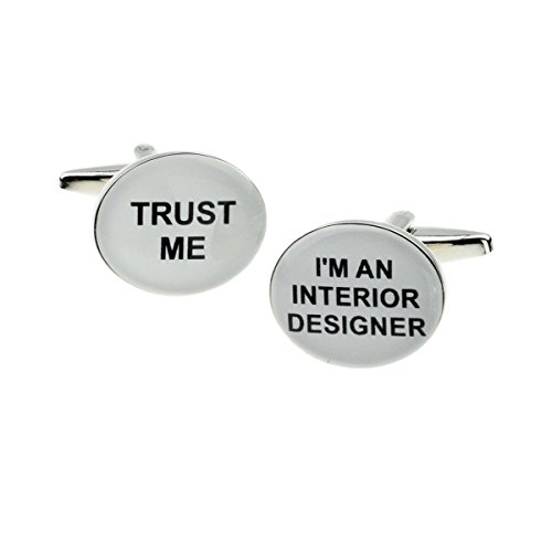 Mancuernillas Trust Me I Am An Interior Designer miniatura 1