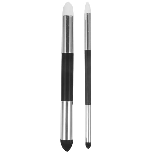 Mipcase Set de 2 Difuminadores de Esponja para Dibujo Artísticos Herramientas para Difuminar Luces y Sombras Goma Moldeable Lavable Accesorios para Bocetos y Detalles Finos Tamaño