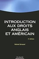 Introduction aux droits anglais et américains 2100070908 Book Cover