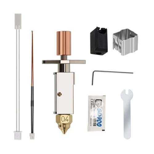 Upgrade K1 Max Ceramic Heating Block Kit Removable Heat Core Bimetal Heatbreak Hotend kit High Temperature Rapid Printing Compatible with Creality K1 / K1 MAX/CR-M4 3D Printer Accessories