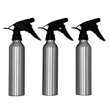 Sandhill Tools 3 Pack Aluminum Empty Spray Bottles with Trigger sprayer 250 ml