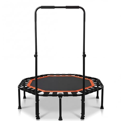 Lunai 42-Inch Octagonal Indoor Rebounder with Handle