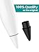 Pencil Tips Replacement Tip for i'Pad Pencil (2 Pack), Klearlook Maximized Clarity iPencil Nib for i'Pad Pencil 1st and 2nd Generation i'Pad Air/Mini/Pro Series, Screen Protector Supported