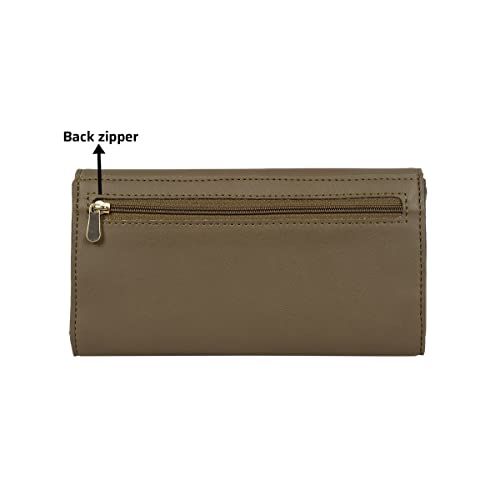 Image of Baggit Women Wallet Large Size | Ladies Stylish Purse Bag | Credit Card Money Holder