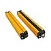 QWLEYCHN Industrial Safety Light Curtain Sensor 20mm/40mm Pitch Area Protection Infrared Grating Barrier with NPN/PNP Output 12-24V DC(SF-0840-N2)