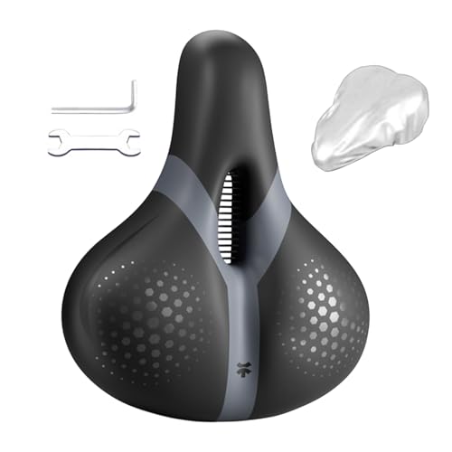 Selle de vélo rembourrée pour homme et femme idéale pour les longues randonnées à vélo