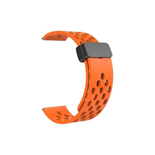 20 22mmVRXgbvFit For SamsungΉ Fit For GalaxyΉ Fit For AmazfitΉ(Orange,22mm)