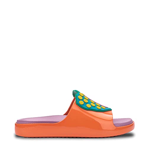 Melissa MINI CLOUD SLIDE + FABULA INF 54165 ORANGE/PINK ACCESORIO 34 EUR
