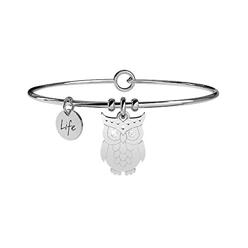 Preisvergleich Produktbild Kidult Damen-Armreif Edelstahl One Size, silber