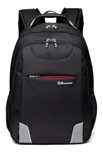 Mochila Masculina Impermeável com Saída USB, Divisória para Notebook 15.6”, Alça Reforçada e Design Ergonômico, Mochila Grande para Trabalho, Viagem e Faculdade
