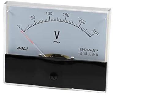 Voltmètre analogique 44L1 aiguille cadran tension AC 0-600V panel