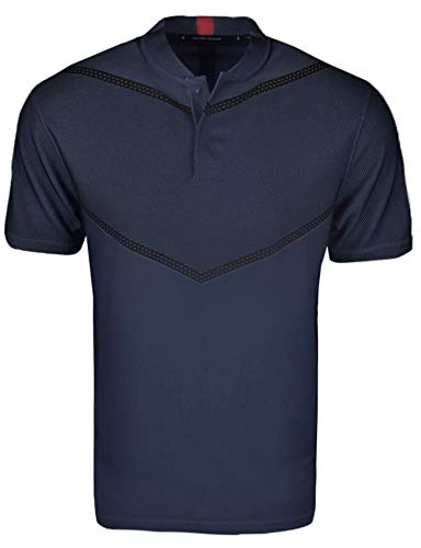 Nike Golf Dri-FIT Tiger Woods Blade Polo Obsidian/Gym Red/Obsidian Large