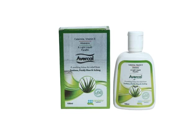 Sanador Healthcare Avercal Aloe Vera Moisturizing Lotion, 100ML