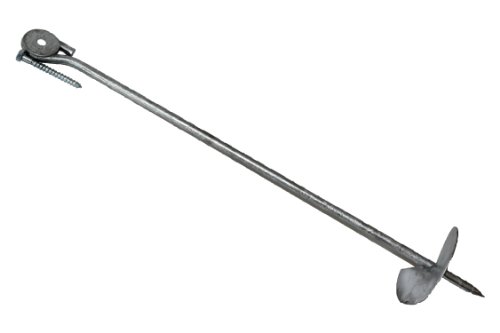 Preisvergleich Produktbild Erdanker 58cm Grundanker Bodenanker für Spielturm XXL extra lang Schaukelanker NEU