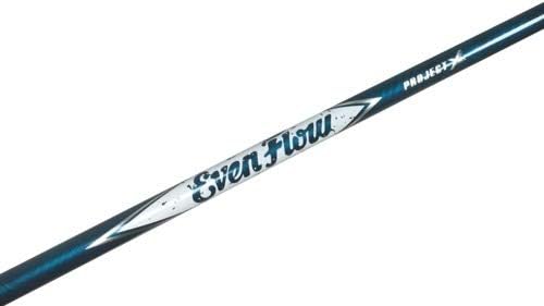 TRUE TEMPER Project X Even Flow Blue 55g 5.5 Regular Flex Shaft 44.75" w/Grip & Adapter