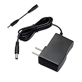 9V Guitar Pedal Power Supply 0.5A Power Adapter AC 100-240V to DC 9 Volts Power Supply with 5.5x2.1mm Plug and Positive Negative Conversion Cord, for Guitar Pedal