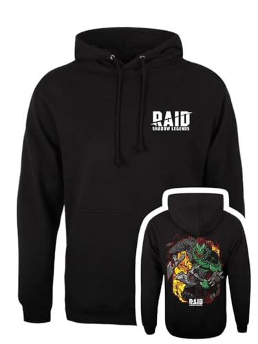 Pull à capuche noir Galek Cross Slash fini les sweats informes qui perdent leur couleur