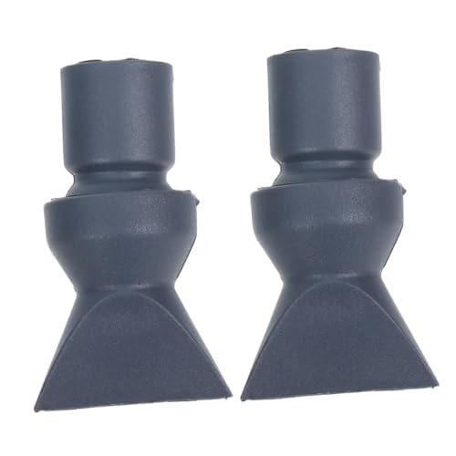 Mikikit 2pcs Fish Tank Duckbill Nozzle Aquarium Sump Conversion Kit Water Handle Switch Blood Tubes Water Level Switch Overflow Boxes for Aquariums Pond Fountains for Small Black