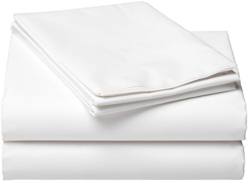 Luxury Silky & Soft , 4 Piece Full Size Sheet Set in 100 Percent Egyptian Cotton ,800 Tc , White Color