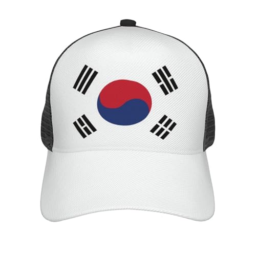 Gorra de béisbol unisex ajustable con bandera miniatura 7