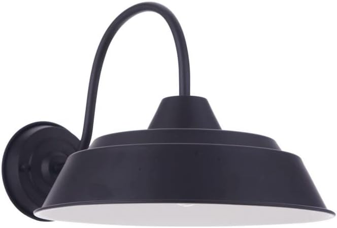 Craftmade Landmark Outdoor 11” Lantern 1 Light, Midnight, Wet Rated, ZA5514-MN