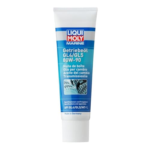 LIQUI MOLY Marine Huile de boîte GL4/GL5 80W-90, 250 ml, Huile de vitesse de démarrage, SKU: 25030