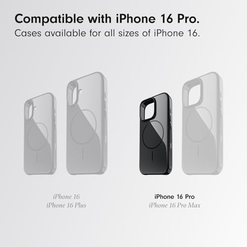 Beats iPhone 16 Pro Case with MagSafe and Camera Control, Scratch-Resistant Protective Cover, Slim Fit, Microfiber Lining - Midnight Black - image 2