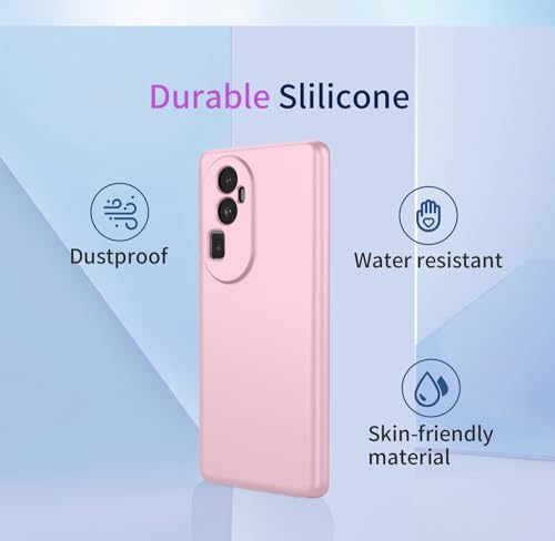 Liquid Silicone Case Compatible with Honor X7b, Gel Rubber Full Body Protection Shockproof Cover Case Drop Protection Cases for Honor X7b (F)