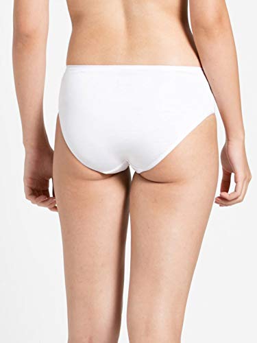 Image of Jockey 1807 Women's High Coverage Micro Modal Elastane Stretch Mid Waist Hipster with Ultrasoft Exposed Waistband