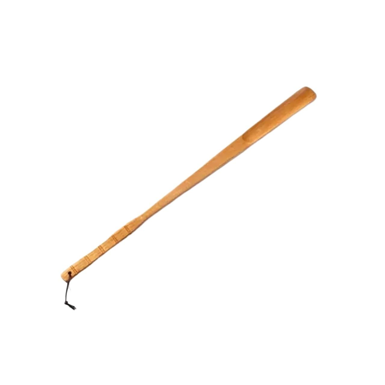 Cuerno de zapato con mango extralargo de madera de 54 cm for calzador for personas mayores