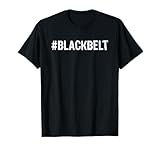 Black Belt Martial Arts T Shirts for Women Men