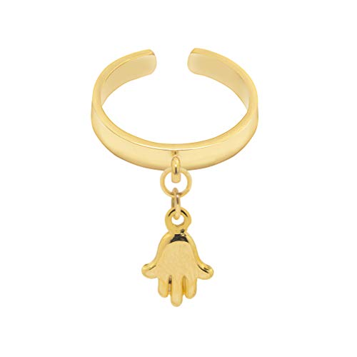 Image of Spinningdaisy Dangling Mighty Tiny Charm Adjustable Ring