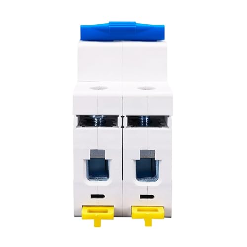 Mini disyuntor CC 2P 500V con corte de 6KA para evitar cortocircuitos en paneles solares 4