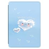 Fundas Kindle Paperwhite 2021 6.8" Flip Silicona TPU Carcasa Auto Despertar o Dormir Función Estuche Ballena voladora Dragon Patrón Caso para Kindle Paperwhite 11.ª Generación 2021 (3)