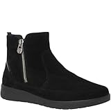 Ganter Klara-k, Botas Cortas al Tobillo Mujer, Negro, 35 EU XX-Ancho