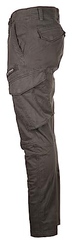 PME Legend Herren Cargohose NORDROP Cargo Stretch Twill Grey grau - 33/32