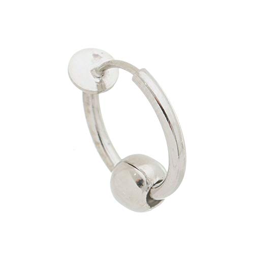 Piercing/Brinco Masculino de Pressão Esfera - 1 PEÇA (Não é o par)