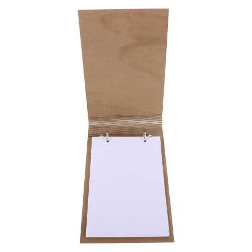 Libro de visitas de madera para bodas con acabado artesanal único 2