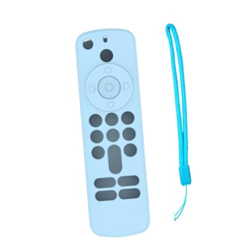 Image of Brain Freezer Silicone TV Remote Cover Compatible with New Fire TV Stick 4k and HD Remote Cover 2025 Model (Sky Blue)