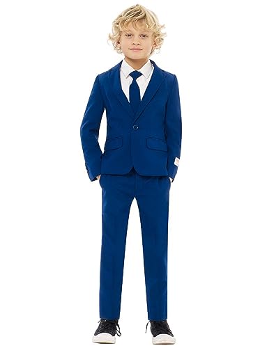 Veste à un bouton garçon avec pantalon de cérémonie élégant