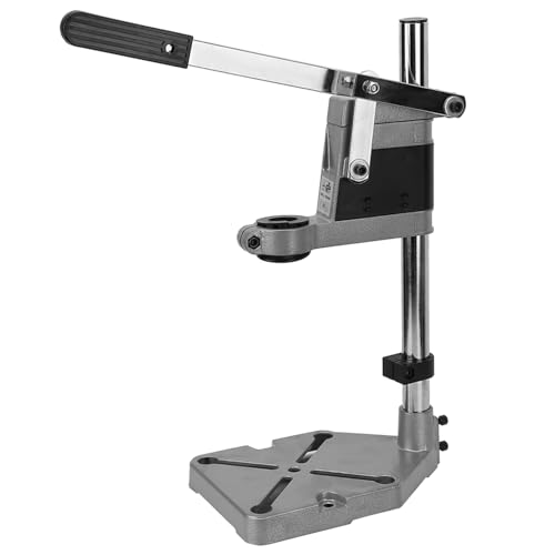 Support de perceuse réglable avec pince d'établi et étau 60mm - 5