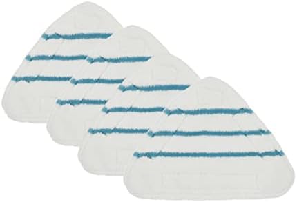 4Pcs Replacement Spare Parts Reusable Mop Pads Fit for True & Tidy STM-500, STM-700, and STM-700A Steam Mop Accessorie, And Other Steam Mops, Machine Washable up to 100x