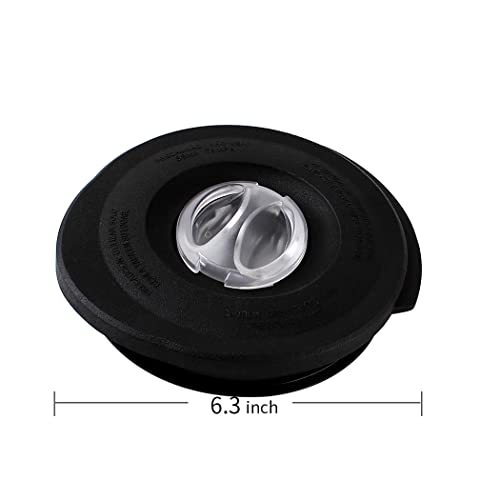 Veterger Replacement Parts Glass Jar With Lid, Compatible With Hamilton Beach Blenders (5Cups) #TOP5
