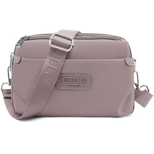 REETEE Bolso Bandolera Pequeño Mujer Casual Impermeable Con Correa Ajustable - Cruzado de Hombro Para Viajar, Escuela
