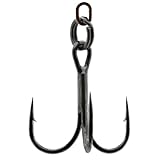 Westin Rigged Seatrout Treble Hooks Black - 5 Drillinge, Größe:6