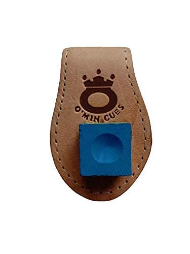 LGB Combo of Snooker and Pool Leather Chalk Holder, Two Triangle Chalk and Glove 1