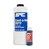 SPRESIN Cast-a-Mold 30TF RTV Liquid Silicone Epoxy Resin 32 Oz, 2-Part, Jewelry and Soap Molds Making and Casting Kit, Ideal for Polyurethane, Polyester, Cement, Soap, Wax, and Plaster Molding
