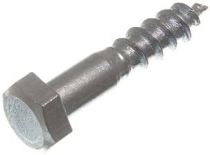 120 X Hex Head Coach Screw BZP Steel M40mm for Construction & Woodworking