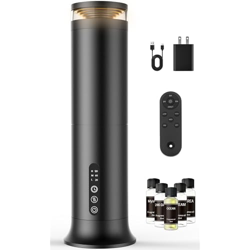 Waterless Scent Diffuser Kit with Essential Oils