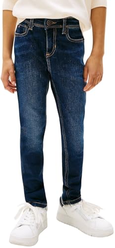TOMMY HILFIGER Erkek Çocuk BOYS SCANTON Y Jeans Darkused 5